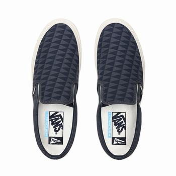 Damske Slip On Tenisky Vans x Pilgrim Classic Modre VA46BPYMG